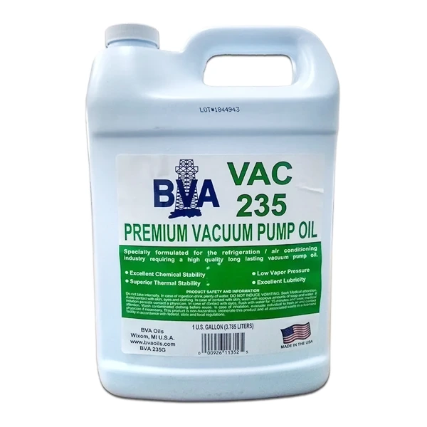 ACEITE PARA BOMBA DE VACIO - 1 GALON - BVA