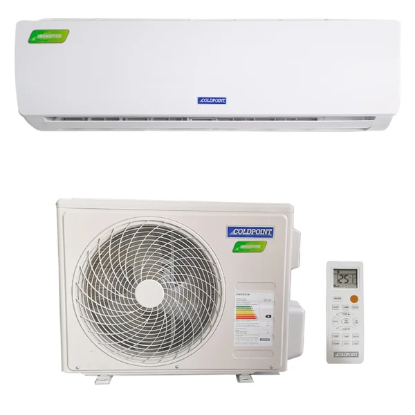 AIRE ACONDICIONADO SPLIT PARED  INVERTER FRIO SOLO 12000 BTU/H R410A 220/1/60 - COLDPOINT