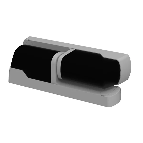 BISAGRA PLASTICA MULTIDIRECCIONAL, DE 120MM PARA PUERTA DE ABATIR