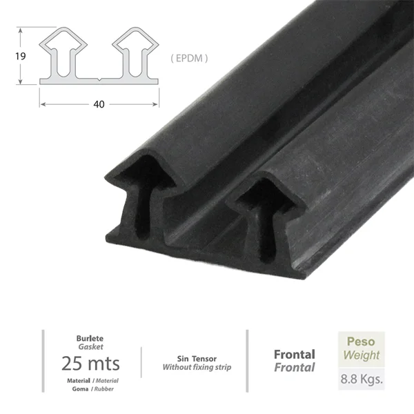 BURLETE/ EMPAQUETADURA G-67 FRONTAL(EX 509) X 5MTS - CAFF