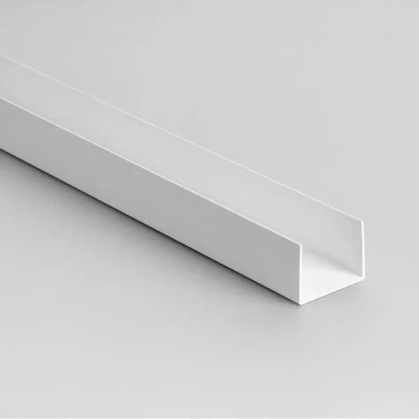 CANAL U ALUZINC PREPINTADO 0.50 ESP 30X50X30 MM X 3MT