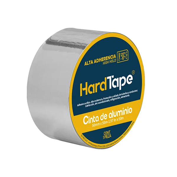 CINTA DE ALUMINIO DE 50MM X 50MT - HARDTAPE