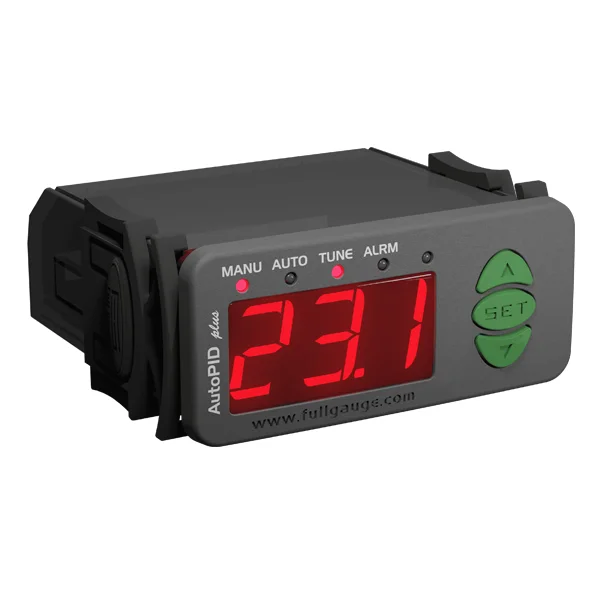 CONTROLADOR DE TEMPERATURA DIGITAL AUTOPID PLUS -VER.02 - 90-220 VAC - FULL GAUGE