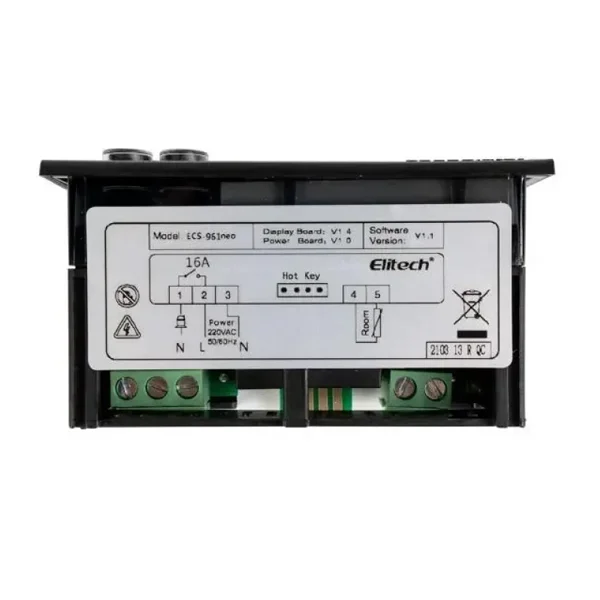 CONTROLADOR DIGITAL ECS-961NEO - C/1 SENSOR - ELITECH