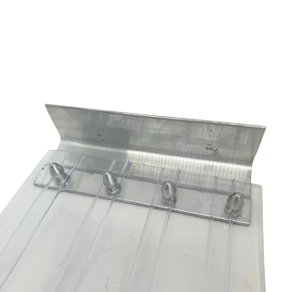 CORTINA PVC LAMA RIBETEADA 20CMX2MMX 50MT - IMPORTADO