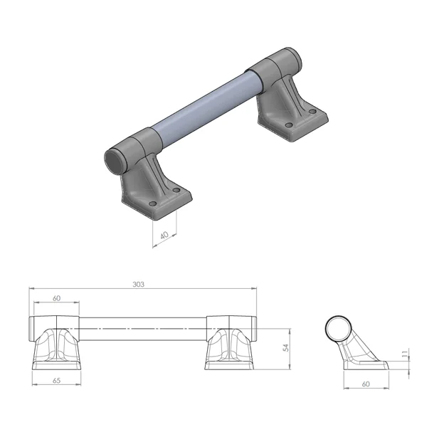Maneta Exterior 7520 F105302 - CAFF