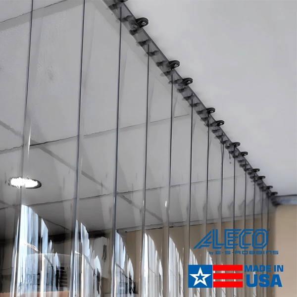 PERFIL PVC PARA CORTINA MAX BULLET HTP SILVER 2 PLOMO (60CM)