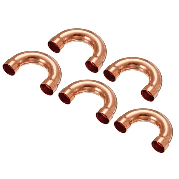 U SOLDABLE DE COBRE 3/8