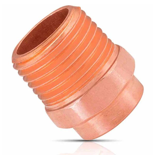 ADAPTADOR MACHO COBRE DE 1 5/8” (1 1/2”) - IUSA