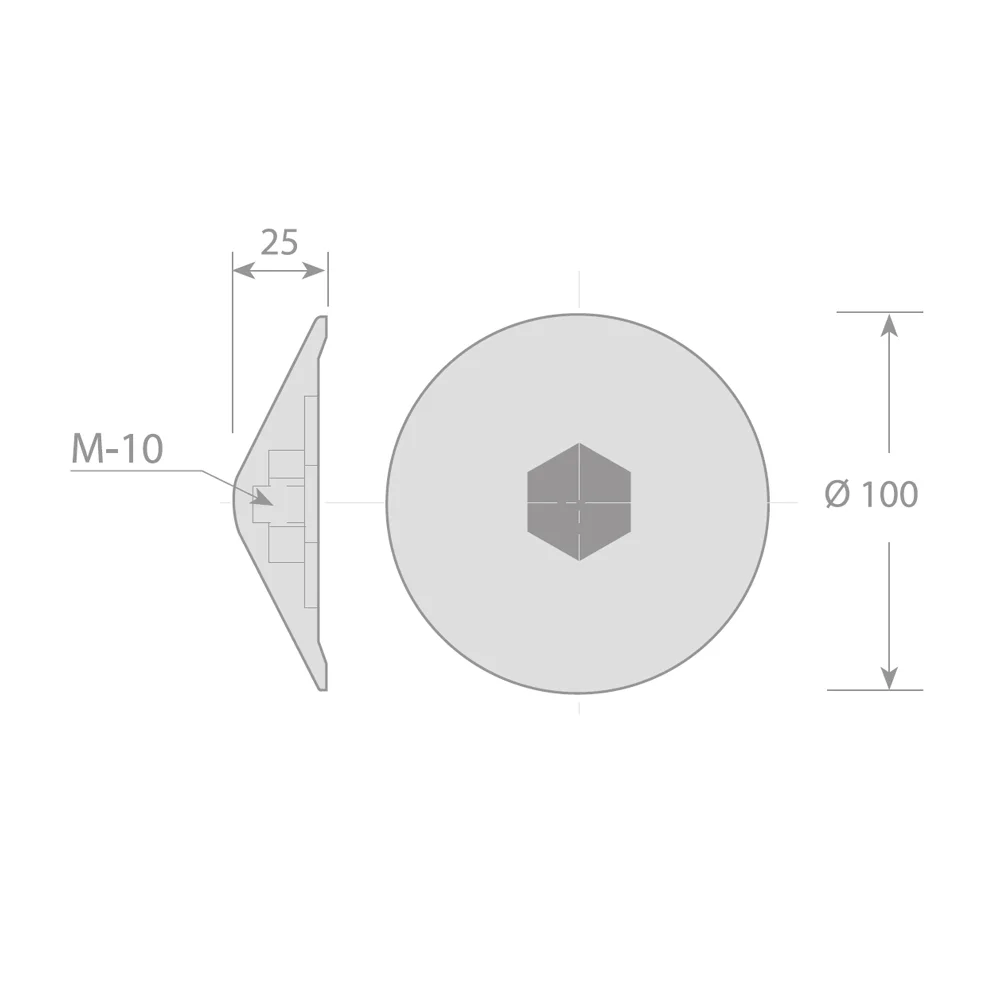 Tapa Cónica 3/8 - CAPUCHON SCH-9 - P/M-10 – CAFF
